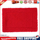 Plush Pet Hamster Cushion Mat Squirrel Warm Blanket Guinea Pig Bed Pad(Red)