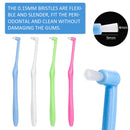 Orthodontic Interdental Brush Cleaning Soft Toothbrush Oral Care (Green) Newly