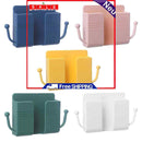 Wall Phone Holder - 5-Piece Self-Adhesive Wall Mounted Phone Holder with Hooks