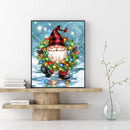 Gnome Oil Paint By Numbers Kits DIY Handpainted on Canvas Home Decoration Gif
