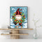 Gnome Oil Paint By Numbers Kits DIY Handpainted on Canvas Home Decoration Gif