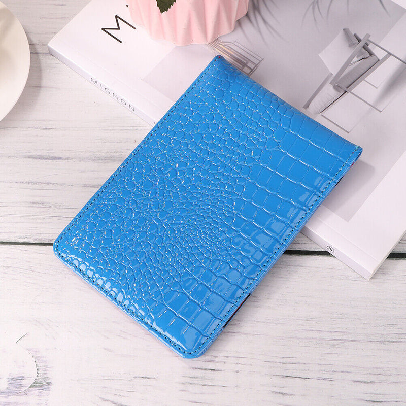 PU Crocodile Golf Leather Scorebook Training Aids Score Golf Game Tracker G