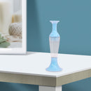 Flower Pot 5D Diamond Painting Point Drill Pen DIY Crafts (no Drill Blue) Newly