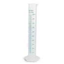 500ml Measuring Cylinder Plastic Graduated Laboratory Test H2L7 Liquid Too P4O1