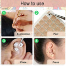 1sheet Ears Massage Stickers Ear Point Massage Needle R5I4 Therap Auricular I1Y7