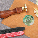 Retro Seal Wax Seal Stamp Head Fire Paint for Invitation Signature Invitations