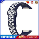 Watch Strap for HUAWEI HONOR Band 6 TPU Wristband (Midnight Blue White)