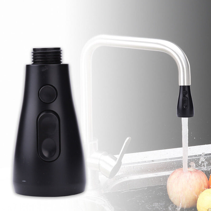 360 Degree Faucet Head 2 Mode Sink Basin Filter Pull-Out Nozzle Sprayer (D)