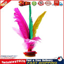 Colorful Chicken Feather Shuttlecock Exercise Fancy Foot Kick China Jianzi Newly