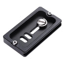 Metal Quick Release Plate for PU-70 Benro B1 B2 B3 TB0 Ballhead Arca Swiss Newly