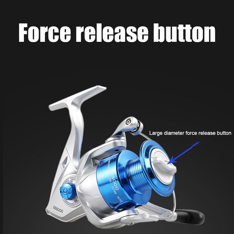 Fishing Reel Speed Ratio 5.2:1 Spinning Wheel Pesca Fishing Tackles (5000) Newly
