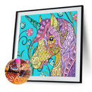 Diamond Painting Partial Special Drill horse Picture of Rhinestone