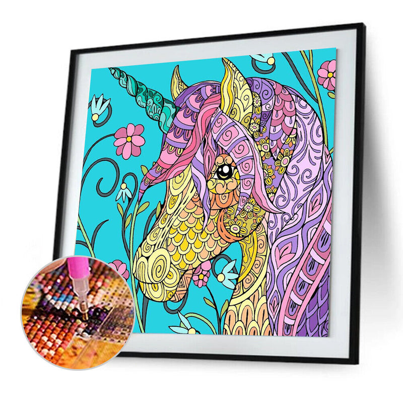 Diamond Painting Partial Special Drill horse Picture of Rhinestone