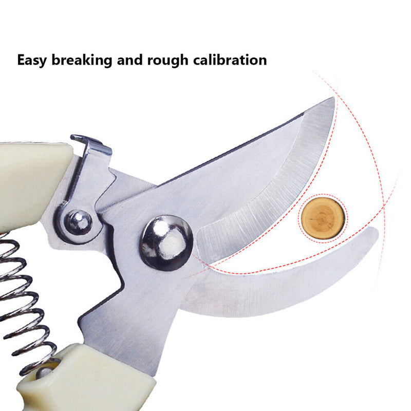 Gardening Scissor Orchard Pruning Shears Tool Plant Branch Trim Hand Cutters