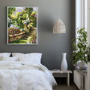 Frameless Painting By Numbers Step Up DIY Handmade Drawing On Canvas Craft Gift