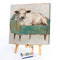20X20cm Frameless Oil Paint By Numbers Picture (Cow Lying on the Sofa S550)