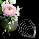 Cake Decor Fondant Sugarcraft Cutters Tools 6pcs/set Mould Rose Mold HOT K4V9