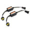 1 Pair H8/H9/H11 LED Headlight Canbus Decoders Anti Flicker Flash Resistor Newly