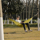 Outdoor Camping Hammock Sleeping Swing Garden Tree Hanging Bed w/ Rope (D)