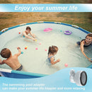 1.25 inch to 1.5 inch Pool Pumps Adapters Hose Connector Cleaning (2pcs)