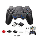 2.4G Wireless Gaming Controller USB Receiver Joystick (With stand Black) Newly