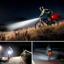 Bright Cycling LED Headlight Bike Light Bicycle Lights Flashlight 5000 Lumen