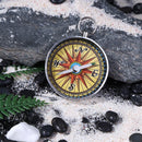 Mini G44-5 Pocket Hiking Camping Compass Lightweight Portable Keychain Newly