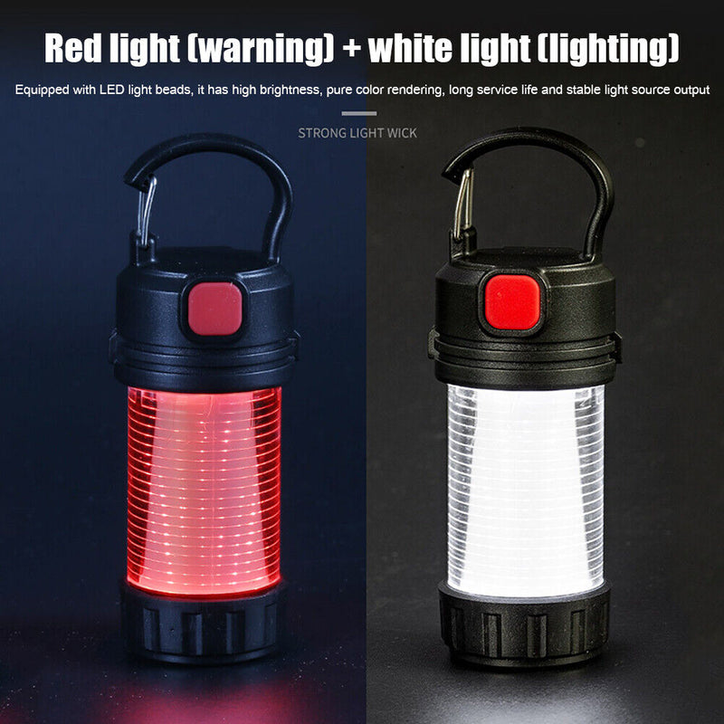 5 Modes Portable LED Mini Lantern Hanging Emergency Camping Work Light with