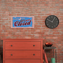 Retro Closed Metal Plate Painting for Bar Pub Tin Plaques Wall Art Sign Newly