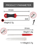 Needle Fishing Tackle Hook Bait Hook Bait Drill Stainless Steel Baiting Device