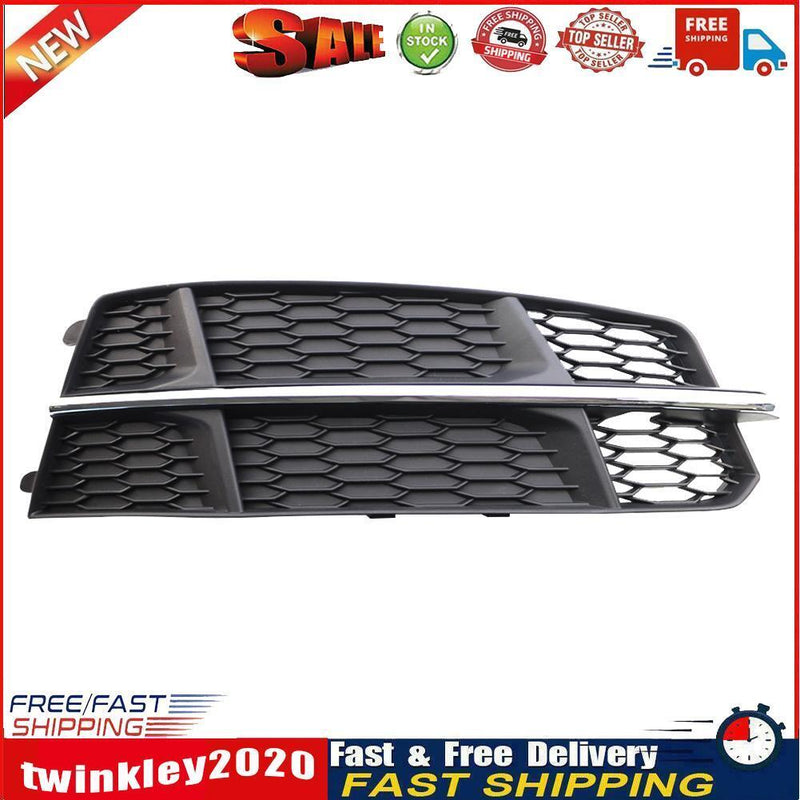 Car Front Bumper Fog Light Grilles for A6 (C7) S-LINE 14-18 Frame (Right) Newly