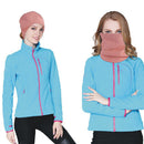 Double-Layer Scarf Neck Cover Outdoor Sports Skiing Cycling Warm Knitted Scarves
