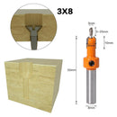 Woodworking Countersunk Drill Cone Drill Counterbore Drill Bit (3x8mm)