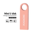 Mini Metal USB 2.0 Flash Drive 64GB 32GB 16GB 8GB 4GB Pendrive (4G)(Pink)