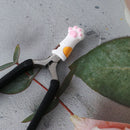 Nipper Cover Cat Claw Protective Sleeve for Nail Cuticle Tweezers (White) Newly
