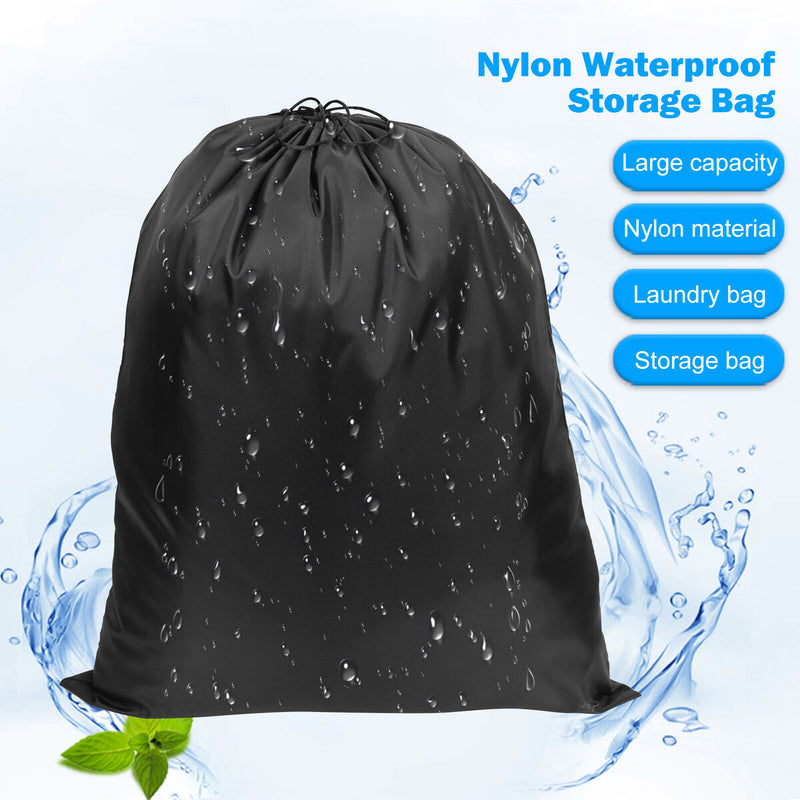 Travel Laundry Bag 2pcs Large Dirty Clothes Bag Fit a Hamper or Laundry Basketball