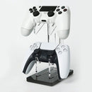 Acrylic Gamepad Stand for PS4/Xbox One/NS Series Controllers Holder (Black)