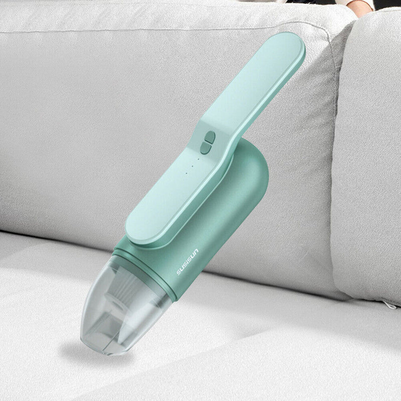 Wireless 13000PA High Suction Vacuum Cleaner for Car Home Cleaning (Green)