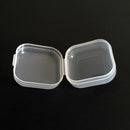 Clear Popular Portable Plastic Mini Storage Box Casket Earplugs Container