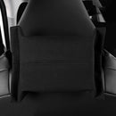 Car Tissue Box Auto Suede Paper Towel Backseat Napkin Case Storage (Black) Newly