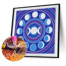 Diamond Painting Kit Twelve Time Full Round Drill Crystal DIY Art (KA217)
