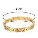 #A Magnetic Bracelets for Women Arthritis Pain Relief Therapy Adjustable Bangles