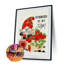 5D Diamond Painting DIY Hello Summer Gnome Kits Full Round Drill Rhinestone A