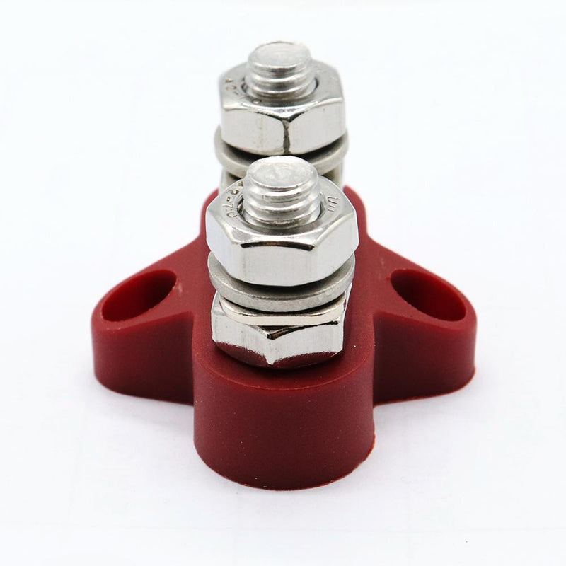Bus Bar Terminal Blocks Heavy Duty M8+M8 Positive Power Distribution Studs Newly