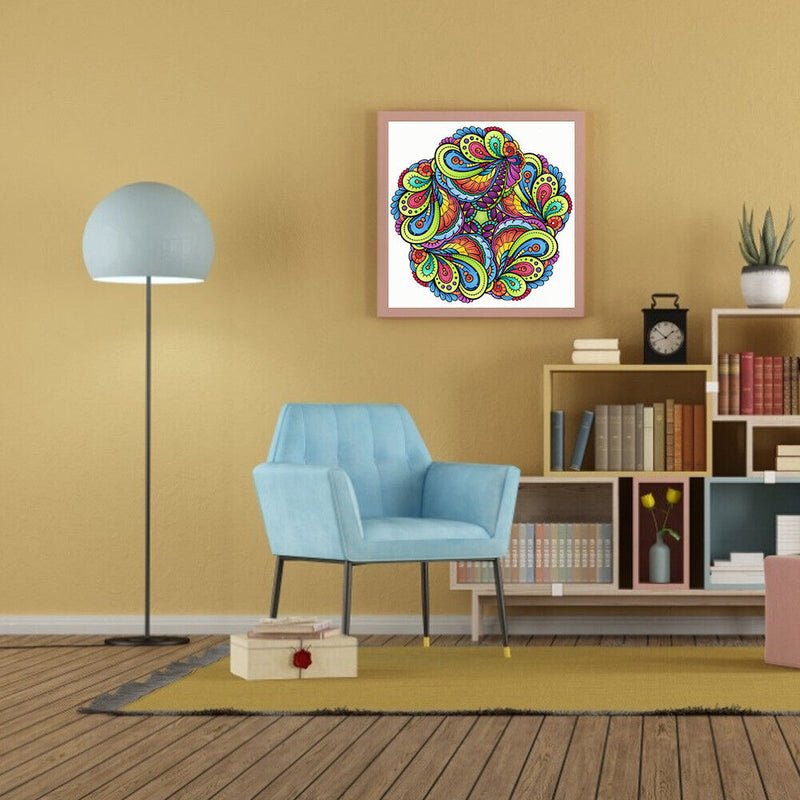 Diamond Painting Partial Special Mandala print Picture of Rhinestone(KA117)