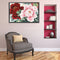 5D Diamond Painting Peony Flower Full Round Mosaic Canvas Picture DIY Home Decor
