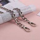 Bag Metal Chain Strap Handle Replacement for DIY Purse Shoulder Handbag 120cm