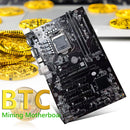 B250 BTC 12xPCI-E Mining Motherboard for LGA 1151 DDR4 with SATA2.0 Cable Newly