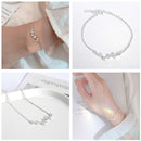 Accessories Jewelry Lucky Adjustable Leaf Bracelet Chain Bangle Couple Bracelet