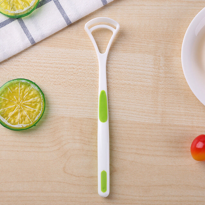 Tongue Brush Tongue Scraper Oral Care Tongue Cleaning Tool for Keep Fresh B
